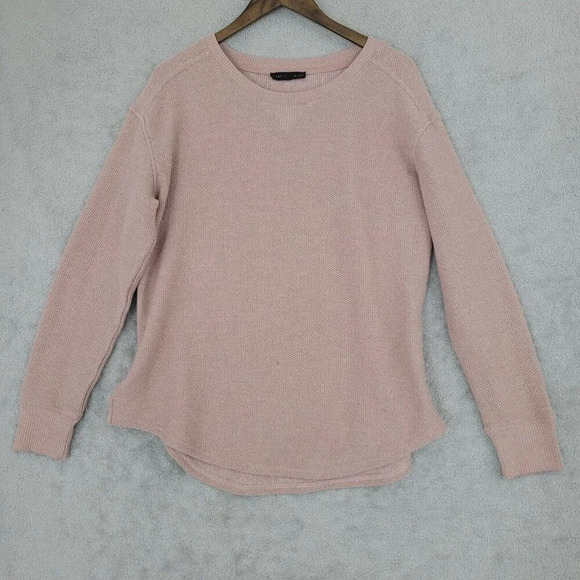 Jane + Delancey Womens Pink Long Sleeve Sweater Large Polyester Blend  21CT - Picture 1 of 8